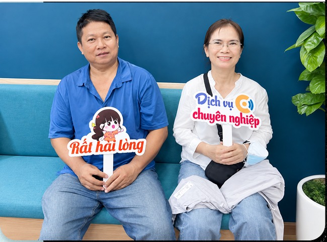 Vợ chồng chị Hoàng